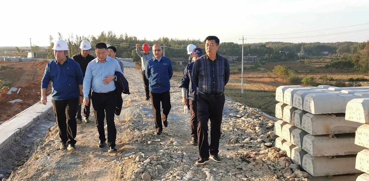 杨世锋检查指导项目建设情况