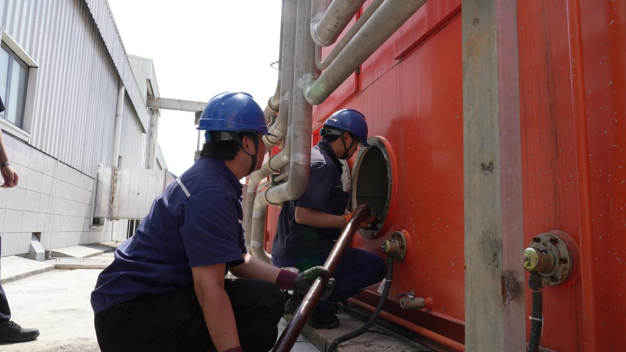 筑牢安全根基 赋能高效生产——­­­­­­机电物资部开展安全活动月前设备大检修